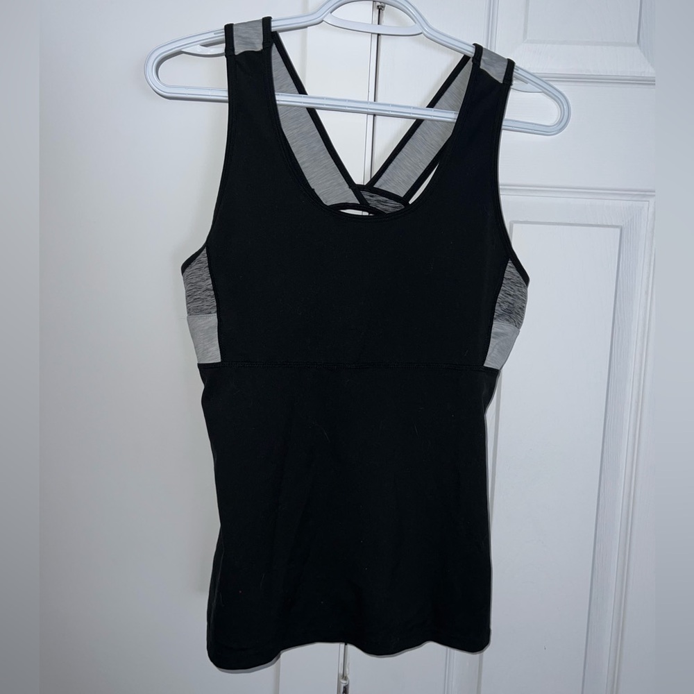Black and grey H&M tank top